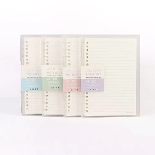 کلاسور شفاف پاستلی